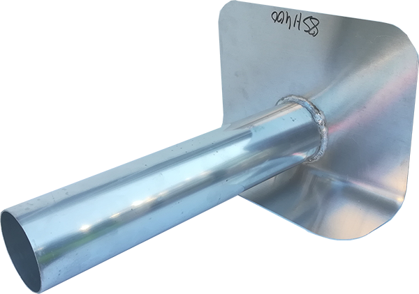 Evacuation pluviale aluminium